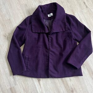 Costa Blanc plum winter coat